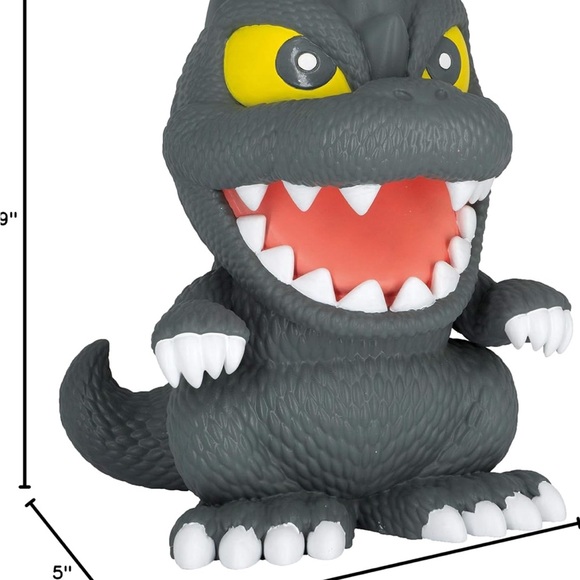 Gray Monster Figurine with Red Mouth . - Picture 6 of 14